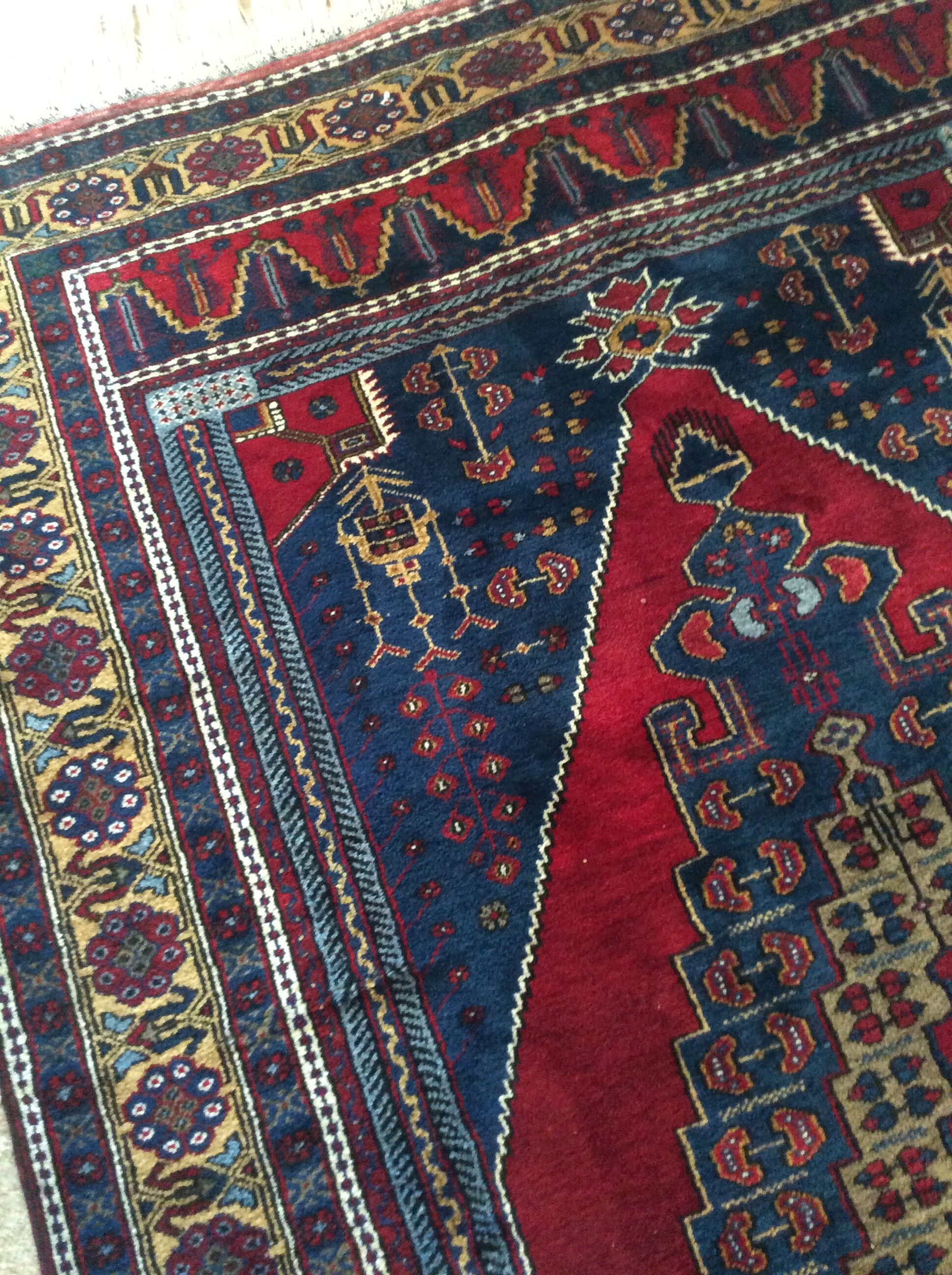 Old Afghan carpet 330x 170cm