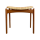 Danish MidCentury Teak Stool by Erik Buch, 1960s