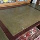 Immense oak solid wood staff desk in English style 248 x 114 cm