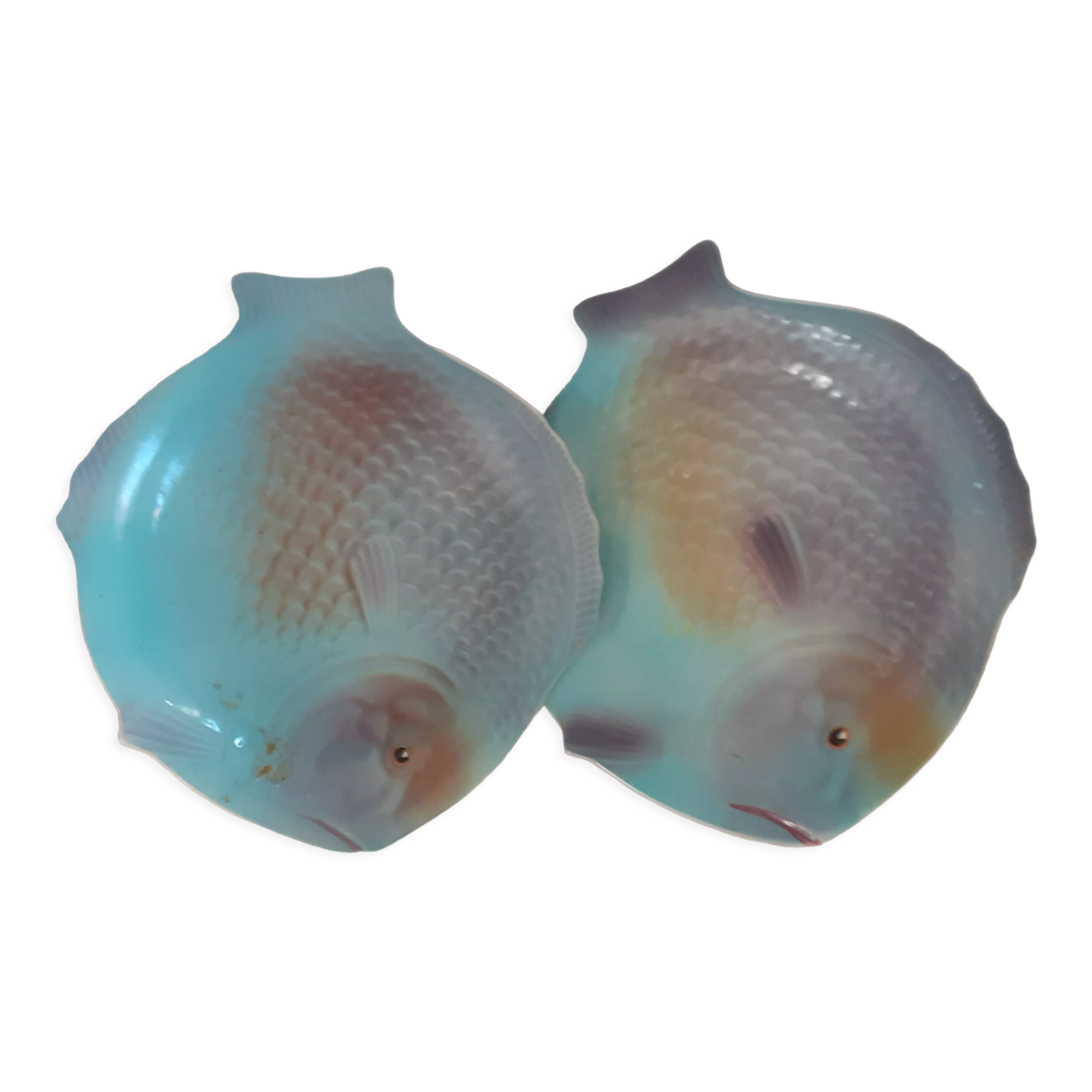 2 Fish plates. Shorter and son. England