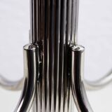 Silver metal candlestick