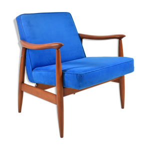 fauteuil du milieu du - bleu