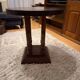 Vintage Art Deco round side table, 1930s