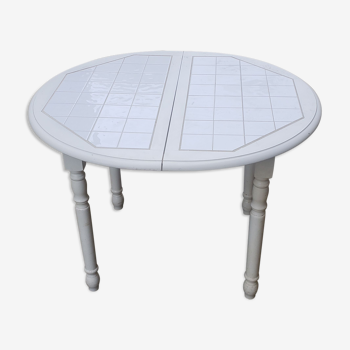 Vintage tiled interior or exterior table 100d*75h