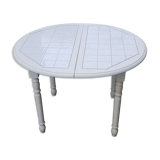 Vintage tiled interior or exterior table 100d*75h