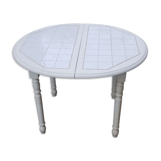 Vintage tiled interior or exterior table 100d*75h