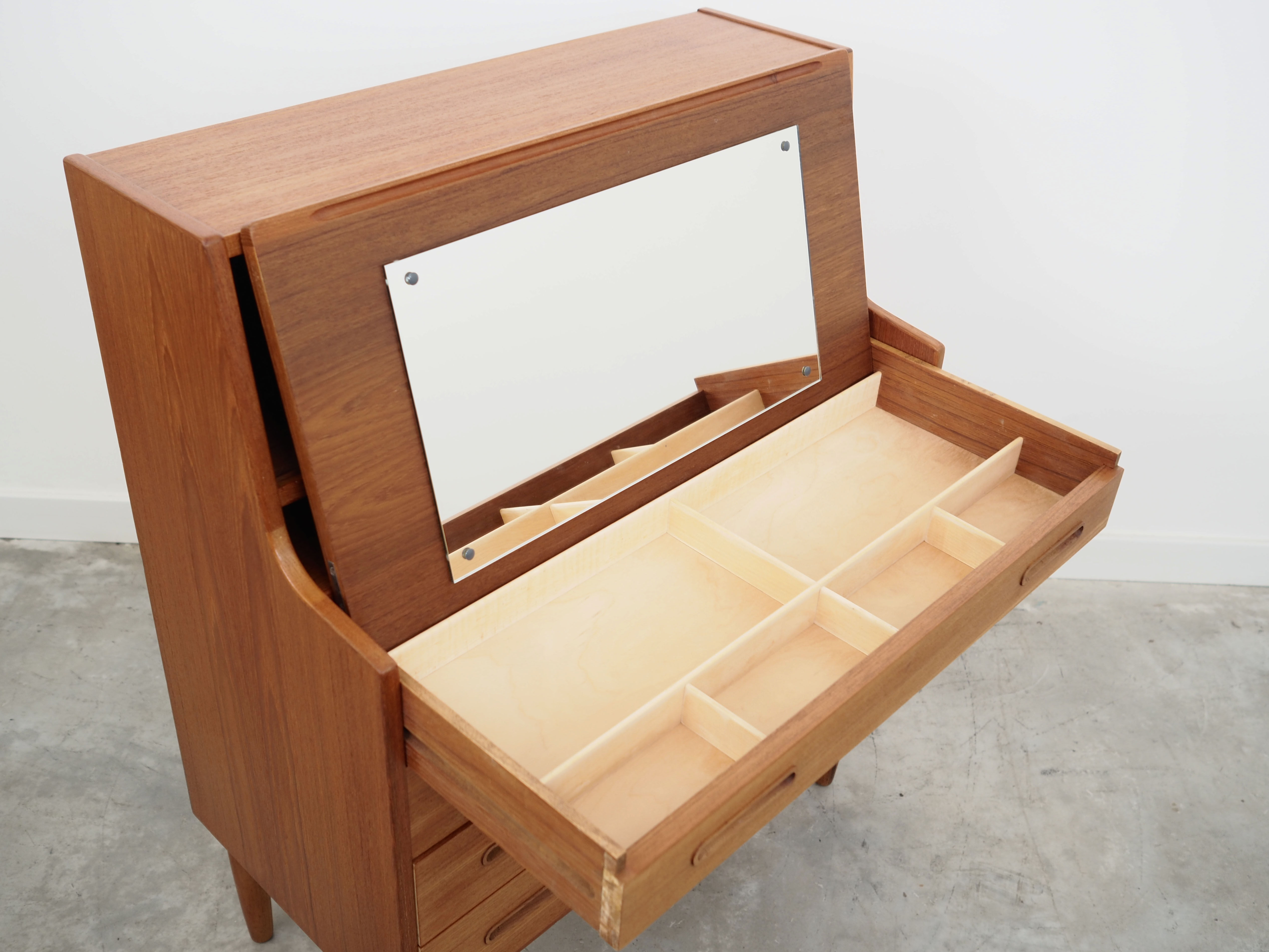 Teak secretary, Danish design, 1960s, production: Denmark