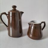 Ensemble cafetière et pot à lait