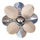 Vintage flower wall light