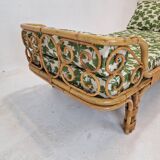 Italian Bamboo Daybed, 1960s