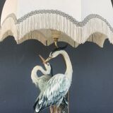 Herons lamp, capodimonte G.Armani 1960/70