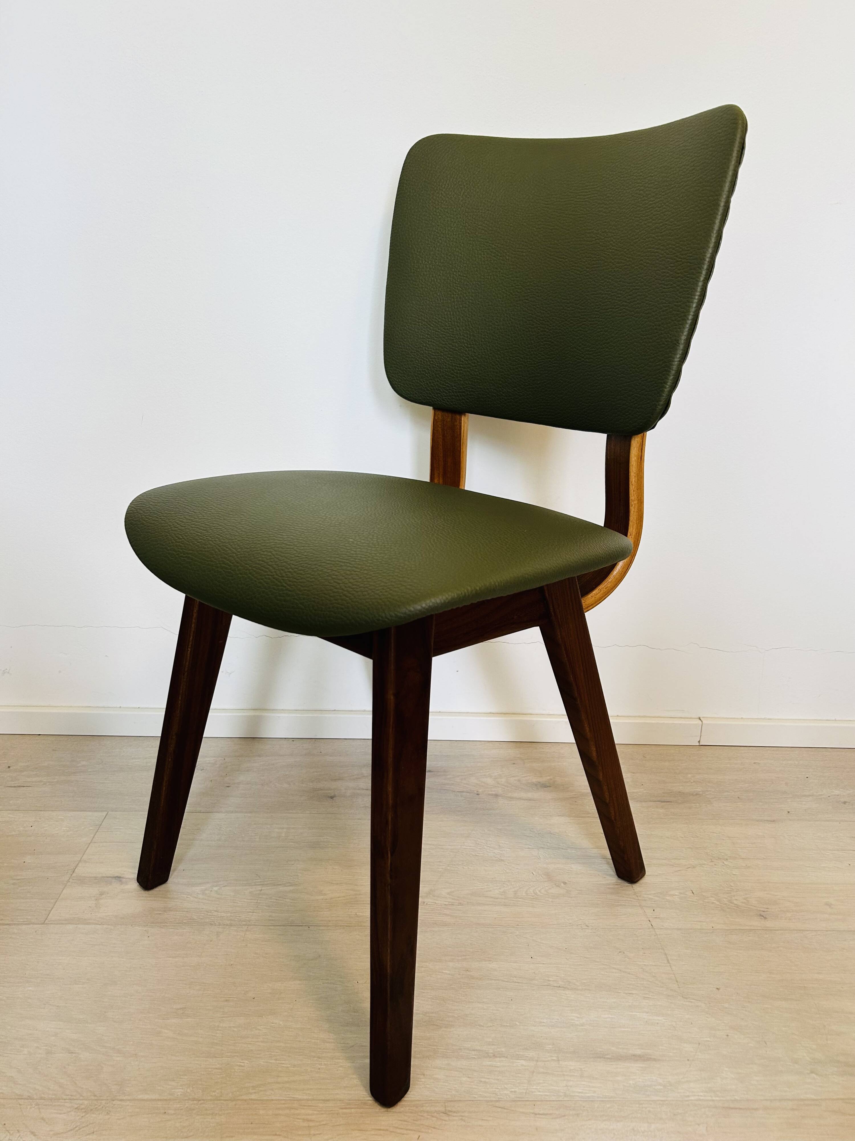 Holland Teak Dining Chairs, 1960’s,  Set of 2