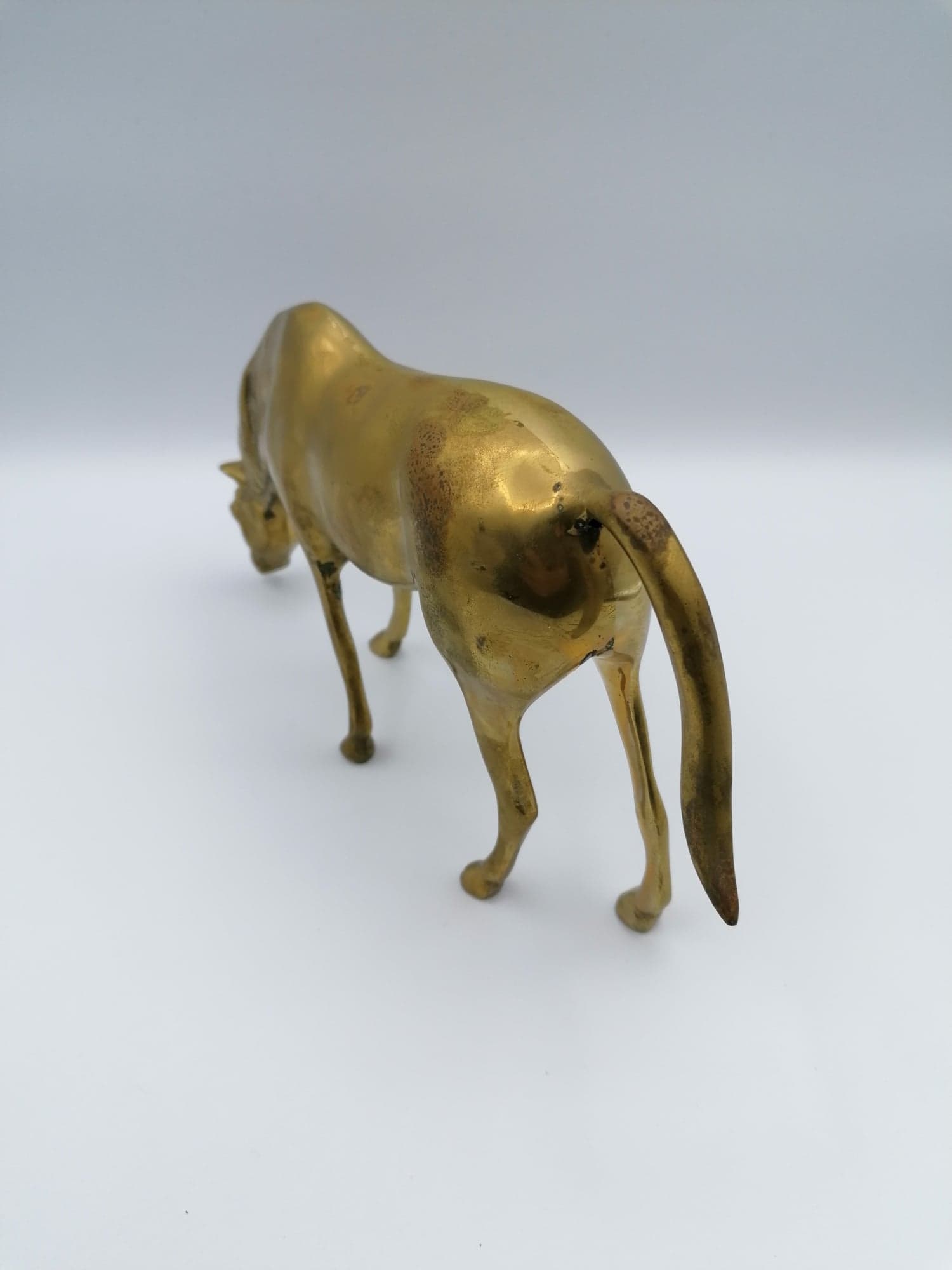 Brass horse