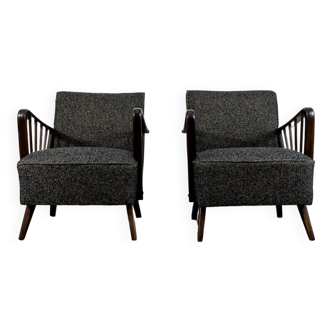 Pair of Art Deco Mid-Century armchairs 1950's Germany