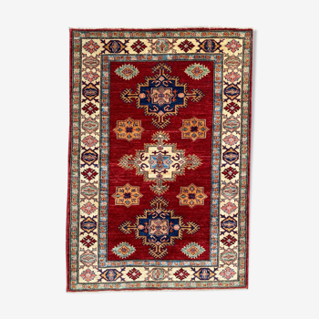 Chobi afghan contemporary carpet 100x142 cm
