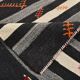 7x10 Contemporary Striped Kilim Area Rug, 204x300Cm