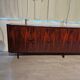 Scandinavian row in rosewood from Rio circa 1960