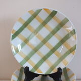 Set of 7 plates Moulin des loups