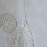 Set of 4 crystal flutes