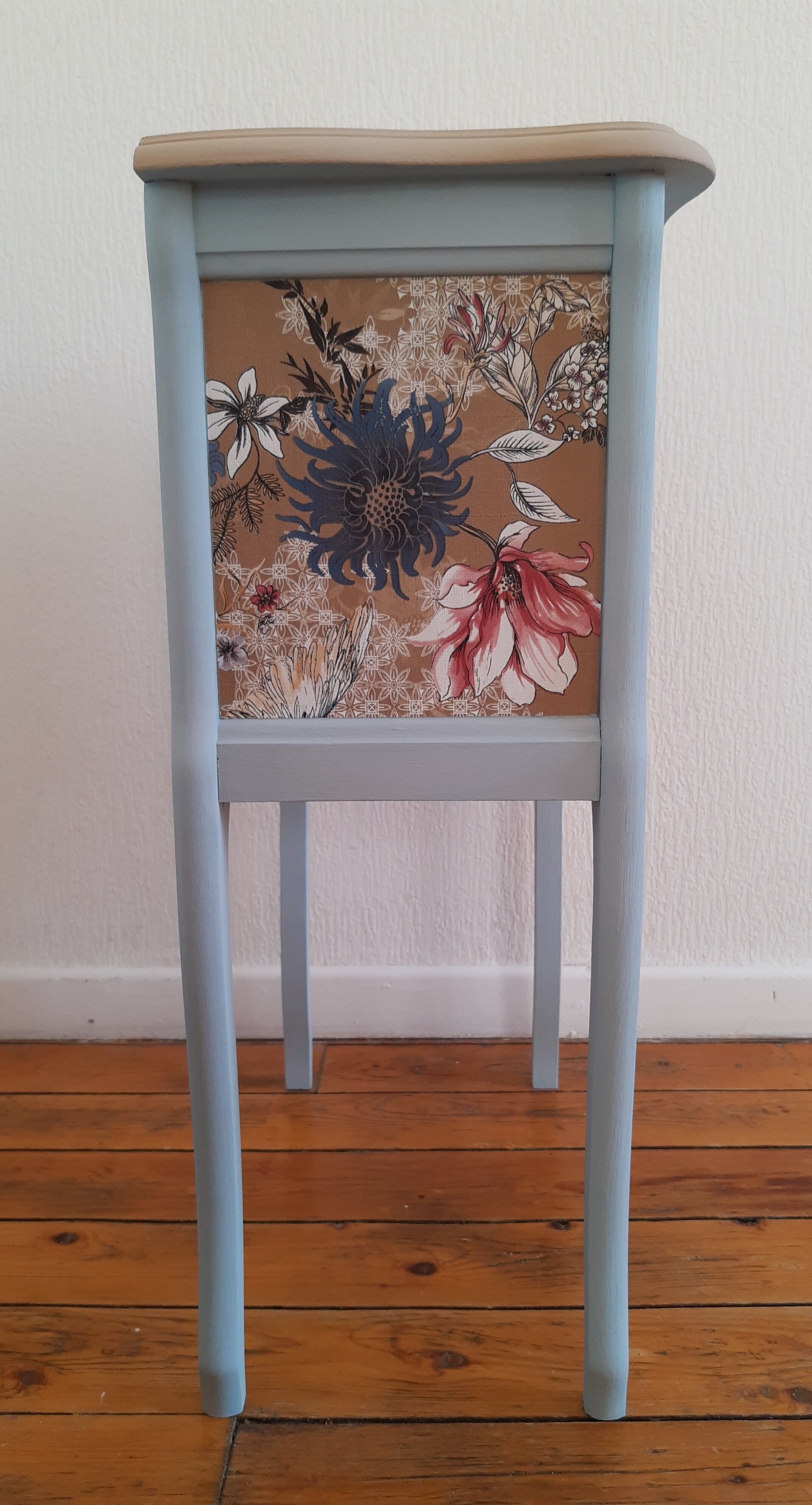 Revamped bedside table