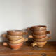 9 stoneware bowls