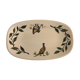 Gien hunting dish decorated with pheasant and duck, 1970