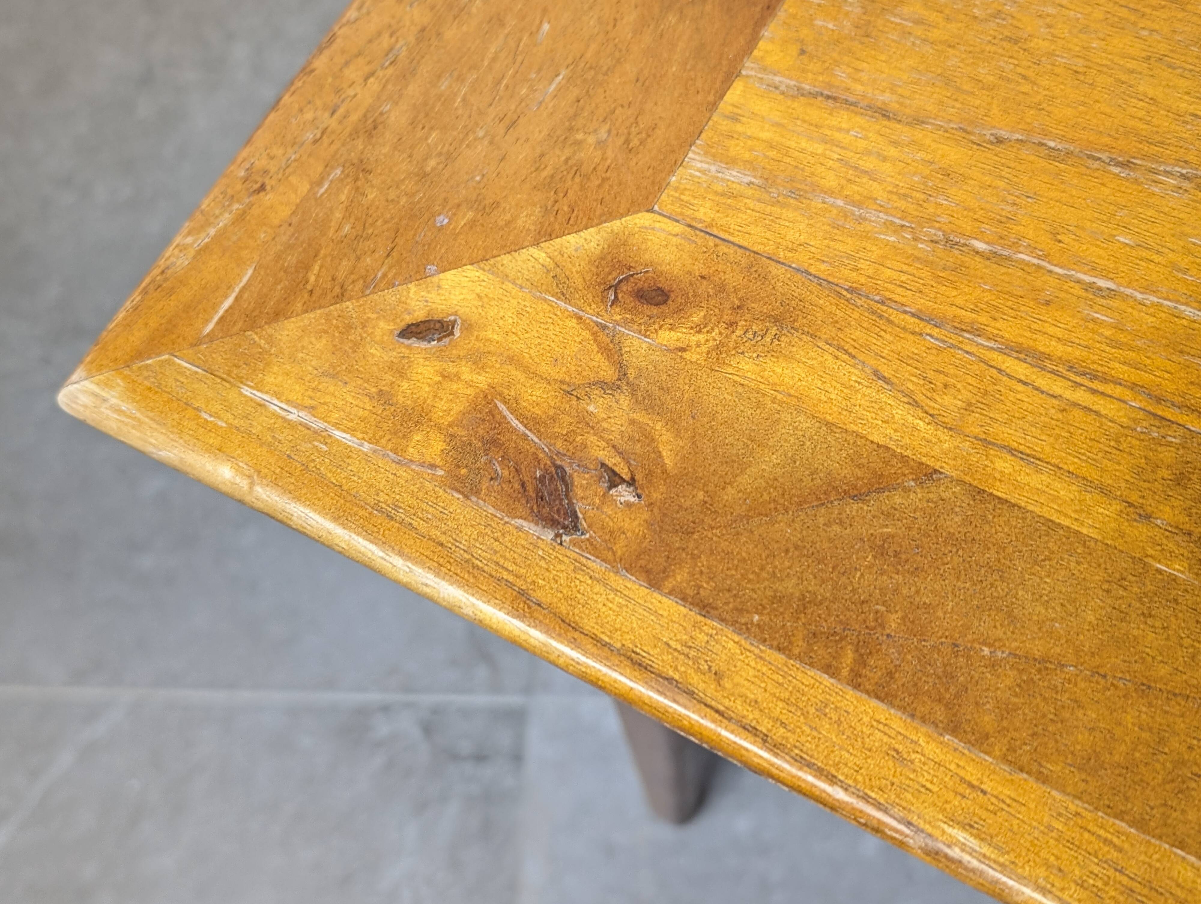 Scandinavian Modern Large Danish Teak Coffee Table 1950s