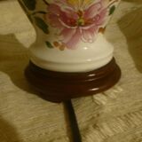 Lampe fleurie années 80