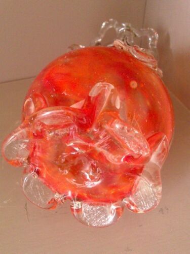 Murano blown glass vase 60s