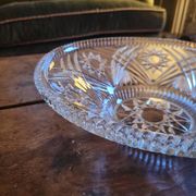 Cut glass cup from the 1950s–60s.