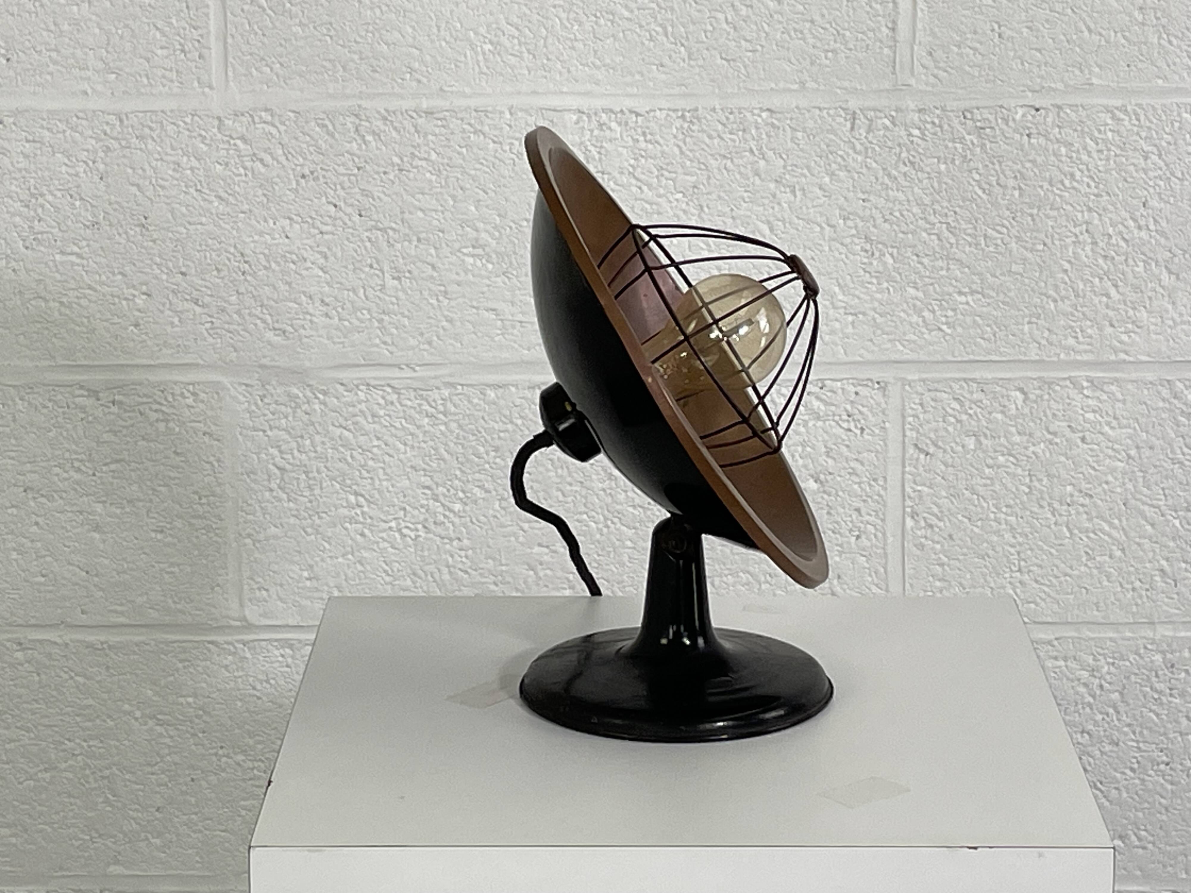 vintage metal lamp