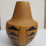 Art deco earthenware vase