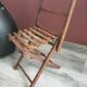 Small folding wooden chair