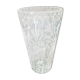 Vintage hand-cut Bohemian crystal vase