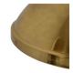 Bergboms ceiling light in brass with acrylic shade.