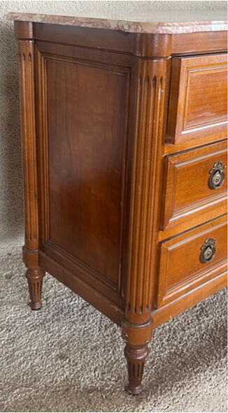 Louis XVI style chest of drawers