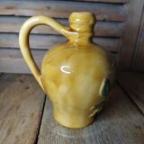 Calvados decanter in vintage antique ceramic