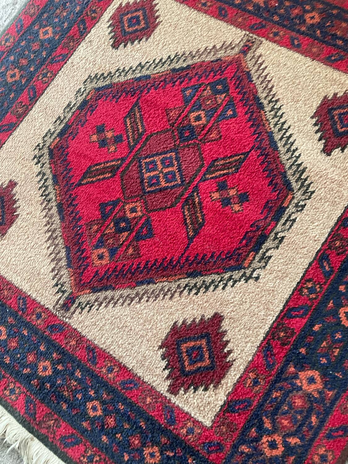 Karadja Louis de Poortere Vintage Rug Duo