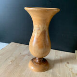 Wooden vase