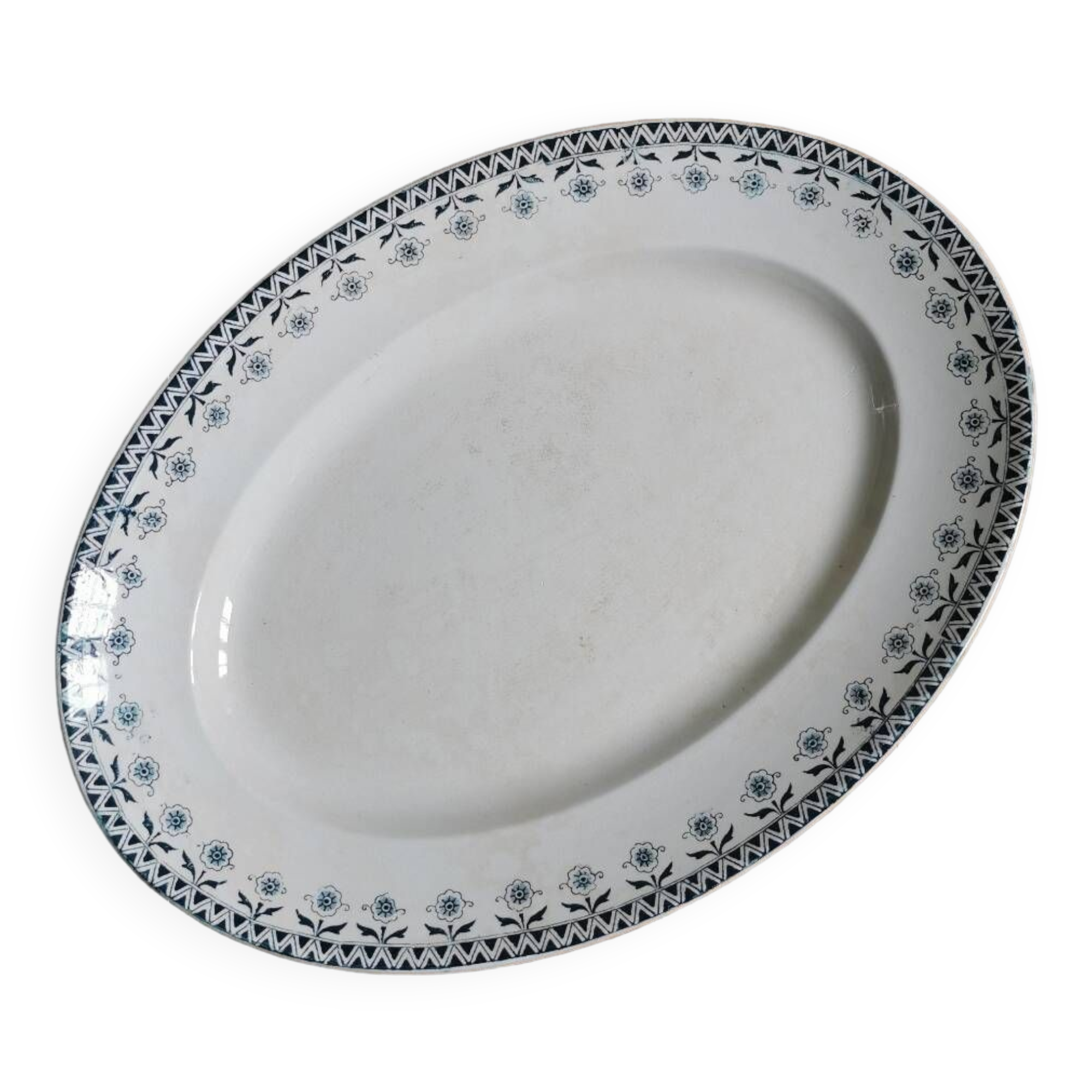 Oval dish Digoin, Henry