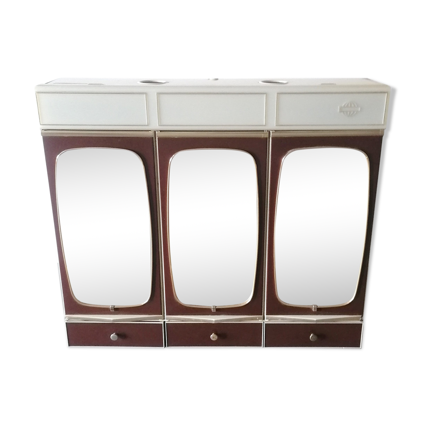 Armoire de toilette murale pharmacie vintage Rossignol France Années