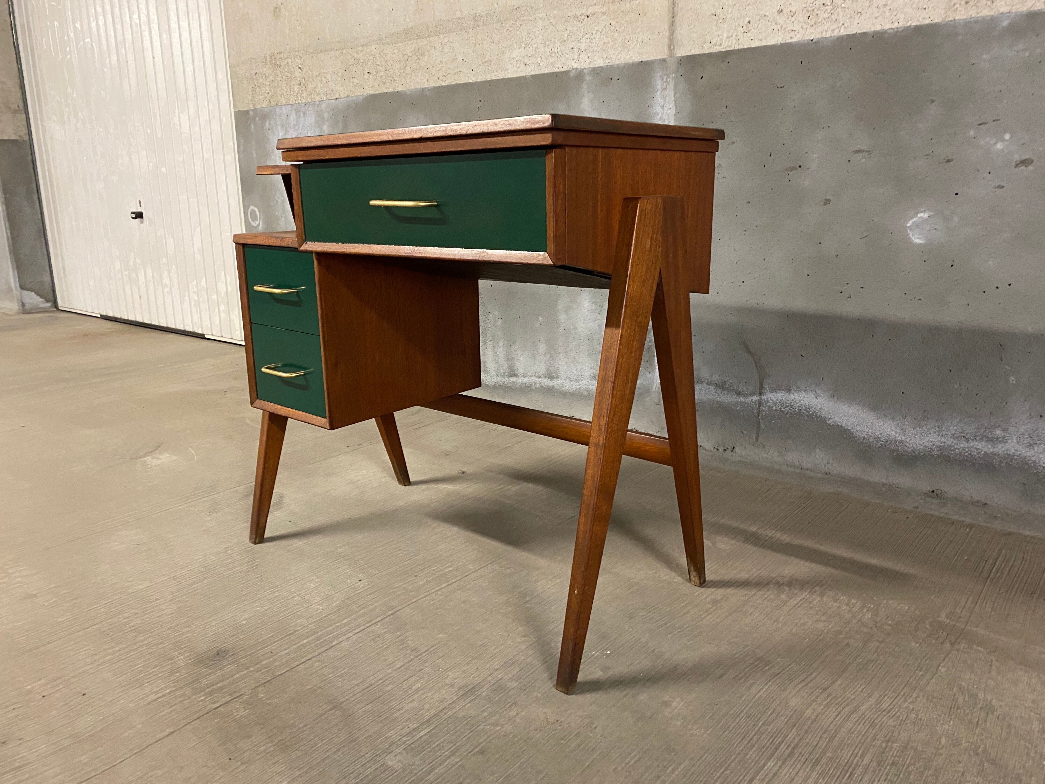 Scandinavian style office by Singer year 1960s