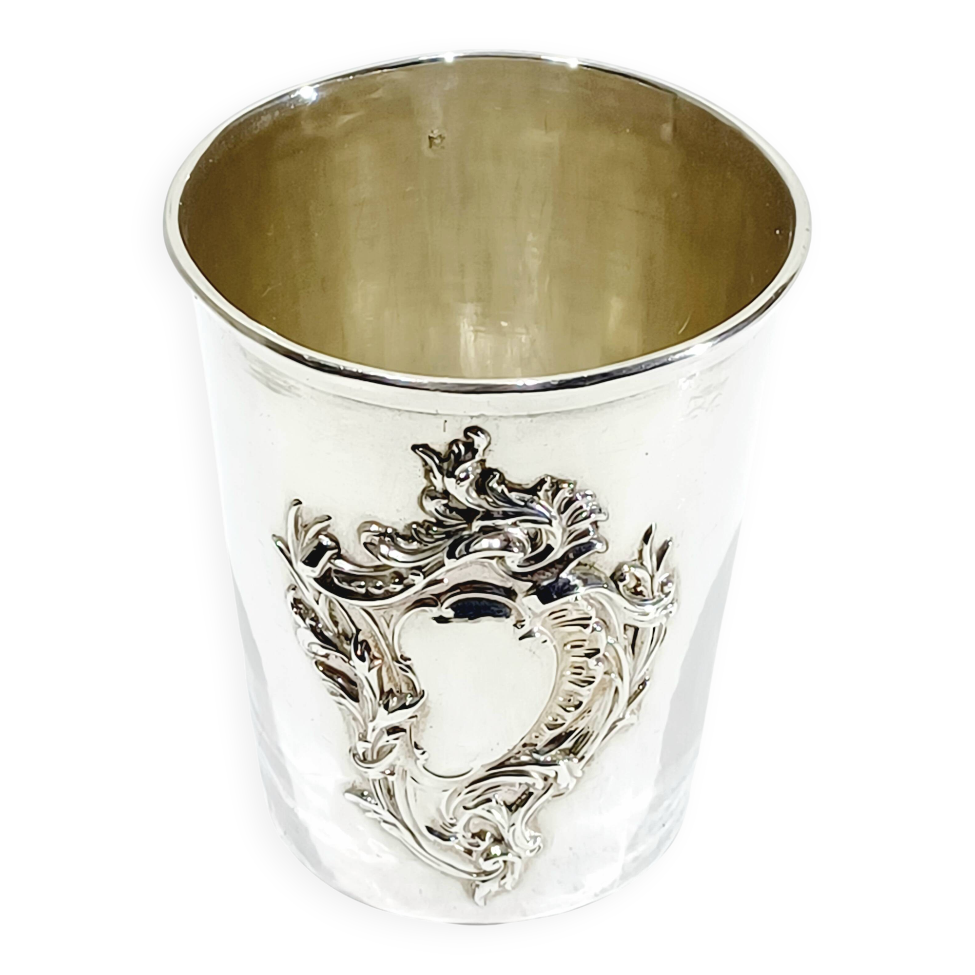 Louis XV style cup blank cartridge