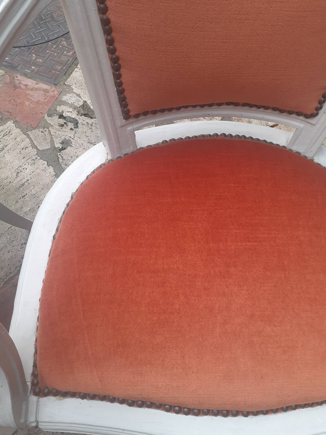 Louis XVI style armchair