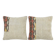 Set of 2 vintage kilim cushion covers 61x61 cm