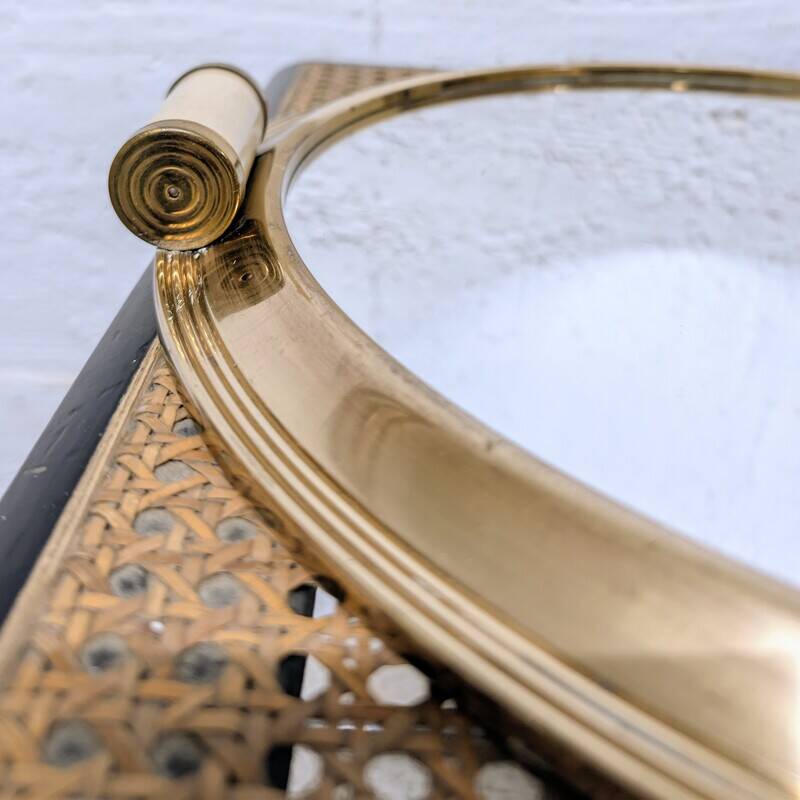 Art Deco mirrored tray