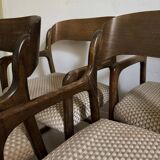 6 Baumann sleigh chairs