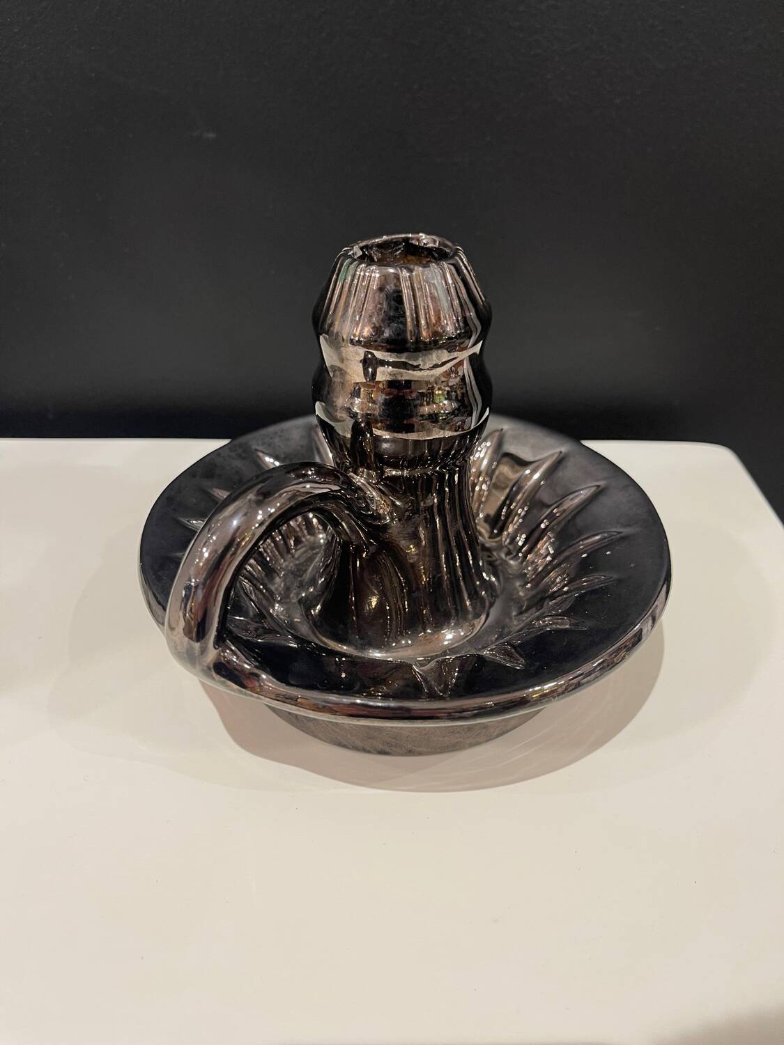 Ceramic candle holder 1970