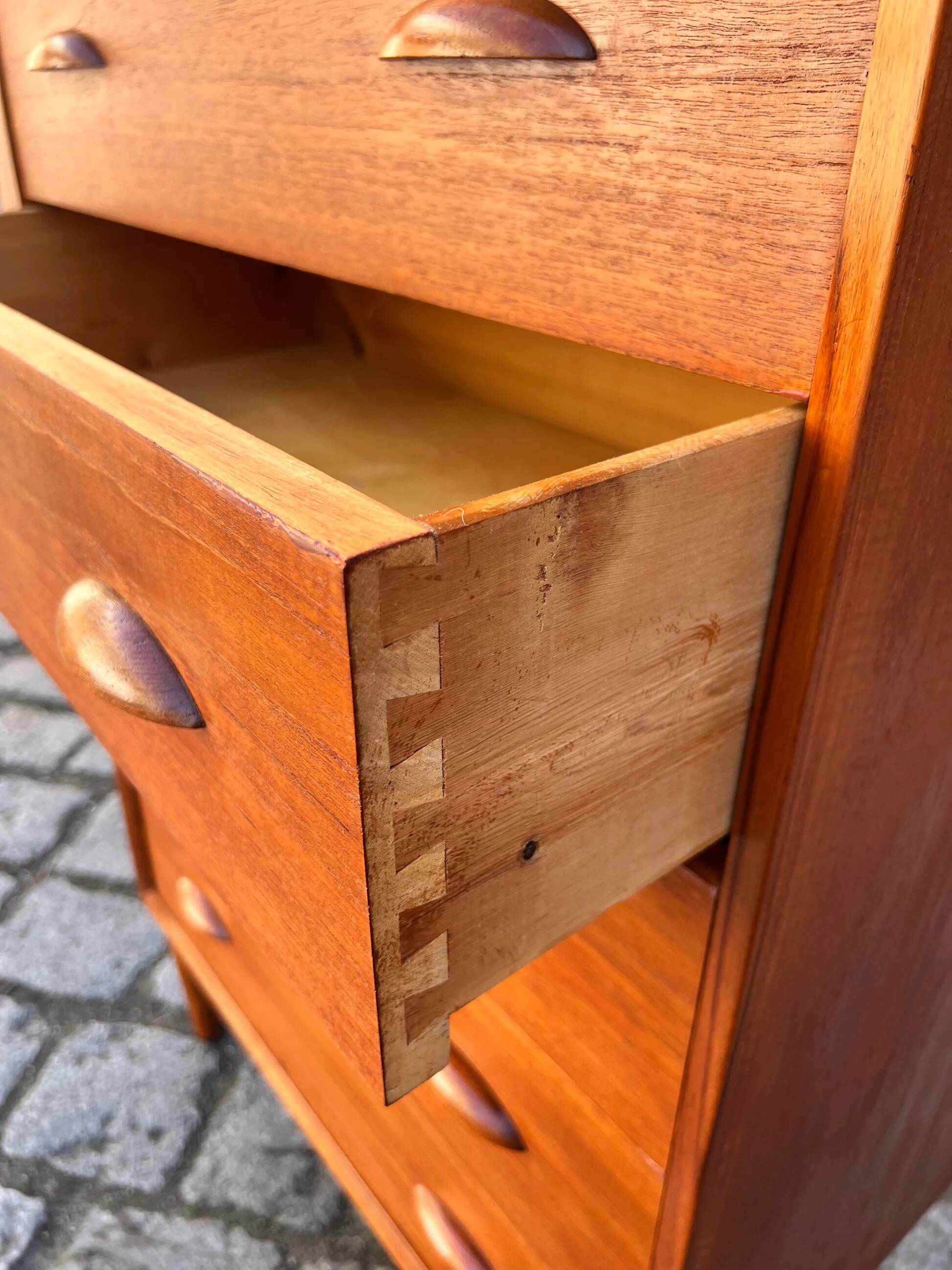 Teak Chest of Drawers from Denmark