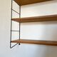 Vintage wall string shelf 60s